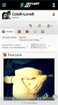 Mobile Screenshot of color-lover.deviantart.com