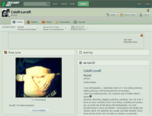 Tablet Screenshot of color-lover.deviantart.com