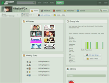 Tablet Screenshot of kibasai-fc.deviantart.com
