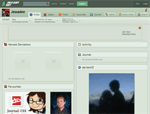 Tablet Screenshot of jessadee.deviantart.com
