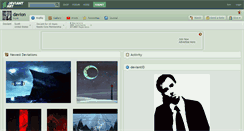 Desktop Screenshot of davion.deviantart.com
