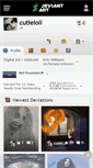 Mobile Screenshot of cutieloli.deviantart.com