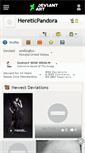 Mobile Screenshot of hereticpandora.deviantart.com