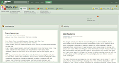 Desktop Screenshot of ebony-snow.deviantart.com