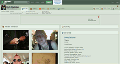 Desktop Screenshot of dottydajoker.deviantart.com