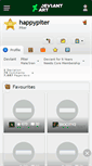 Mobile Screenshot of happypiter.deviantart.com
