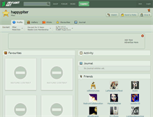 Tablet Screenshot of happypiter.deviantart.com