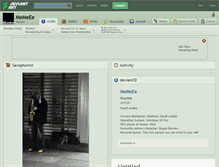 Tablet Screenshot of memeee.deviantart.com