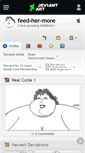 Mobile Screenshot of feed-her-more.deviantart.com
