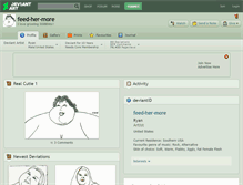 Tablet Screenshot of feed-her-more.deviantart.com