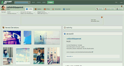 Desktop Screenshot of cellointhbasemnt.deviantart.com