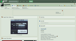 Desktop Screenshot of myprasath.deviantart.com