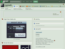 Tablet Screenshot of myprasath.deviantart.com