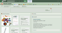 Desktop Screenshot of draconic-assassin.deviantart.com