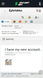 Mobile Screenshot of ephriokko.deviantart.com