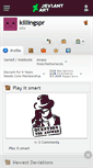 Mobile Screenshot of killingspr.deviantart.com