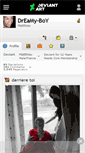 Mobile Screenshot of dreamy-boy.deviantart.com