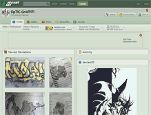 Tablet Screenshot of optic-graffiti.deviantart.com