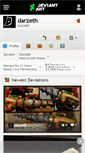 Mobile Screenshot of darzeth.deviantart.com
