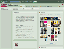 Tablet Screenshot of fanfickingdon.deviantart.com