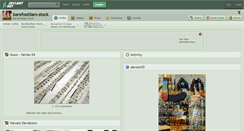 Desktop Screenshot of barefootliam-stock.deviantart.com