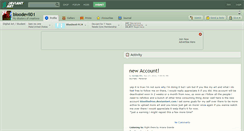 Desktop Screenshot of bloodevil01.deviantart.com