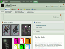 Tablet Screenshot of insidioustweevle.deviantart.com