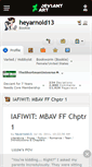 Mobile Screenshot of heyarnold13.deviantart.com