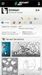 Mobile Screenshot of emimori.deviantart.com