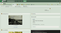 Desktop Screenshot of kn23.deviantart.com