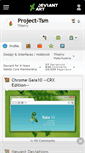 Mobile Screenshot of project-tsm.deviantart.com