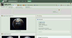 Desktop Screenshot of fragile-stock.deviantart.com