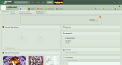 Desktop Screenshot of lolitta-doll.deviantart.com