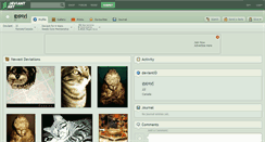 Desktop Screenshot of gypsyj.deviantart.com