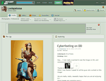 Tablet Screenshot of loolapaloosa.deviantart.com