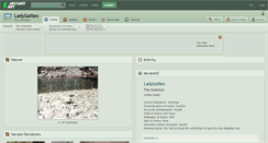 Desktop Screenshot of ladygalileo.deviantart.com