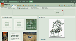 Desktop Screenshot of batphace.deviantart.com