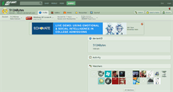 Desktop Screenshot of 512mbytes.deviantart.com