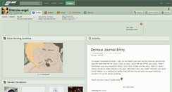 Desktop Screenshot of draculas-angel.deviantart.com