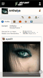 Mobile Screenshot of anthalya.deviantart.com