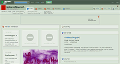 Desktop Screenshot of goddessofangels45.deviantart.com