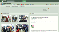 Desktop Screenshot of fireemblemspider.deviantart.com