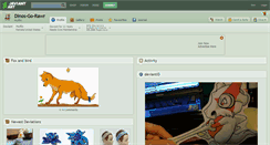 Desktop Screenshot of dinos-go-rawr.deviantart.com