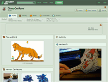 Tablet Screenshot of dinos-go-rawr.deviantart.com