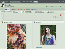 Tablet Screenshot of ebjeebies.deviantart.com