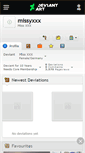 Mobile Screenshot of missyxxx.deviantart.com