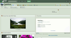 Desktop Screenshot of frugolarossa.deviantart.com