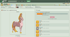 Desktop Screenshot of liss-ka.deviantart.com