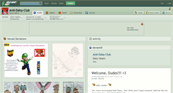 Desktop Screenshot of anti-daisy-club.deviantart.com