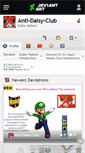 Mobile Screenshot of anti-daisy-club.deviantart.com